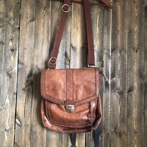 Danier Leather messenger style bag